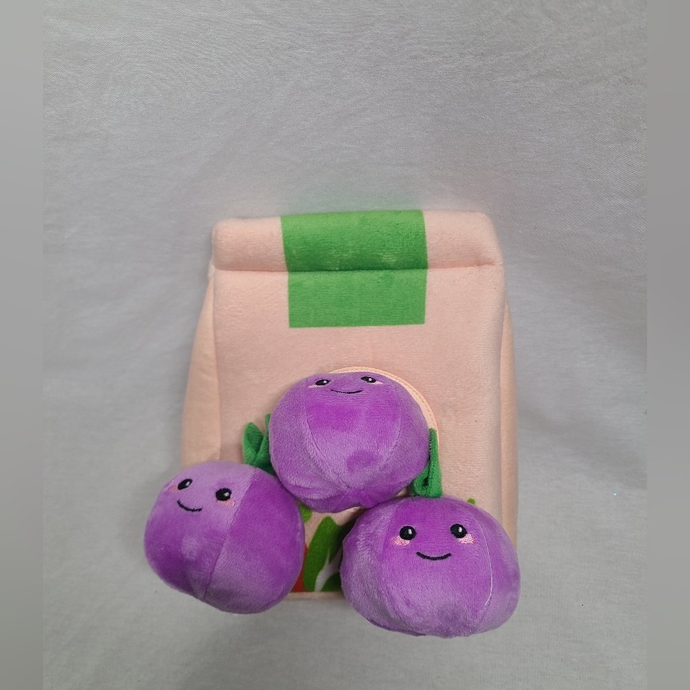 Hugsmart Interactive Dog Toy-FOOD PARTY – GROCERY BAG - Picture 3 of 8